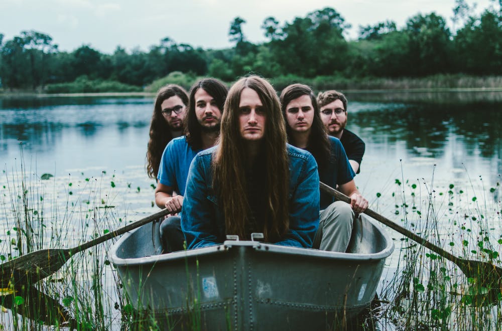 Roadkill Ghost Choir, a band from Deland, Florida, poses for a photo. The band recently performed in Gainesville at frank 2015.