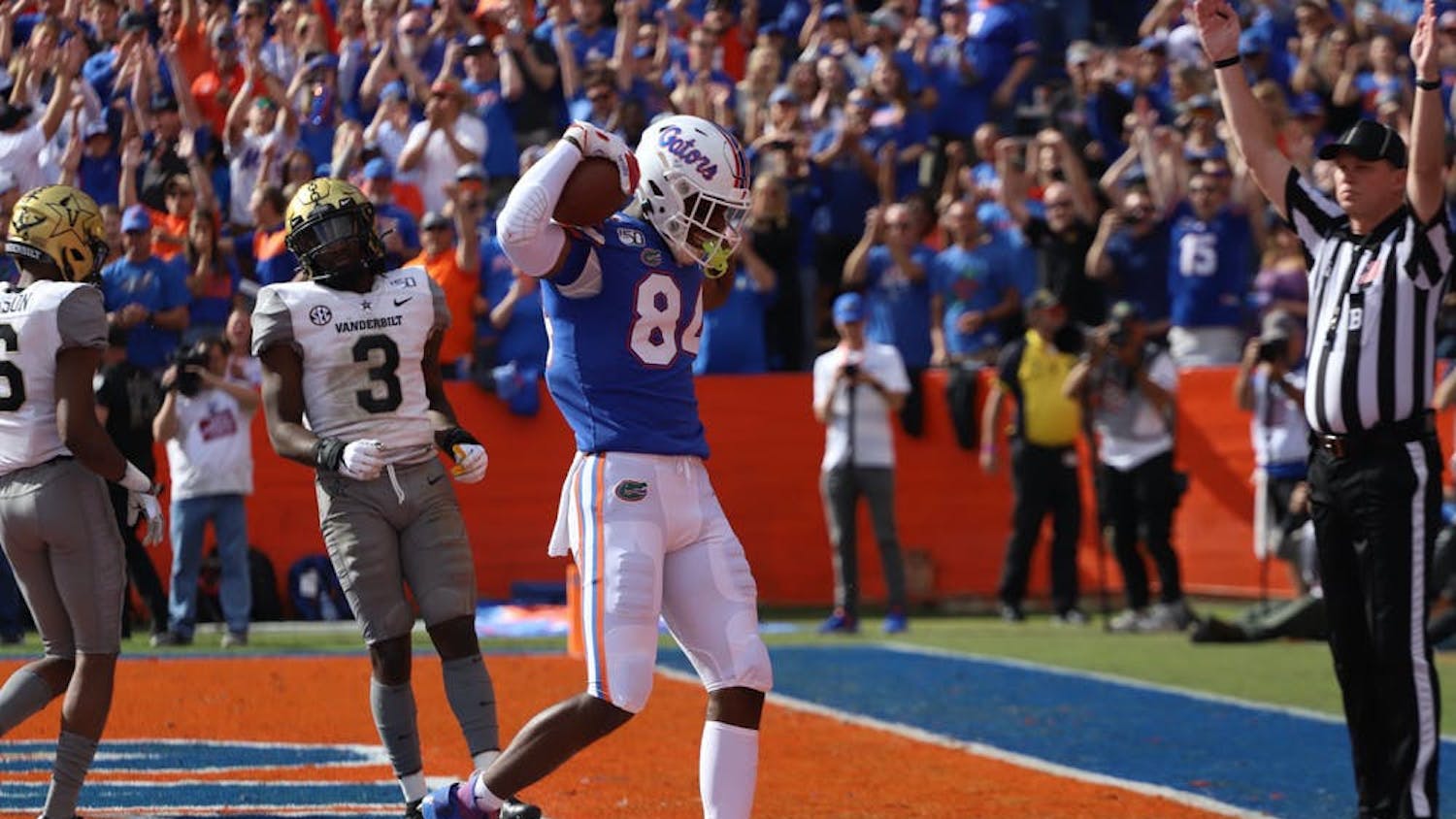 Kyle Pitts against Vanderbilt in November of 2019.