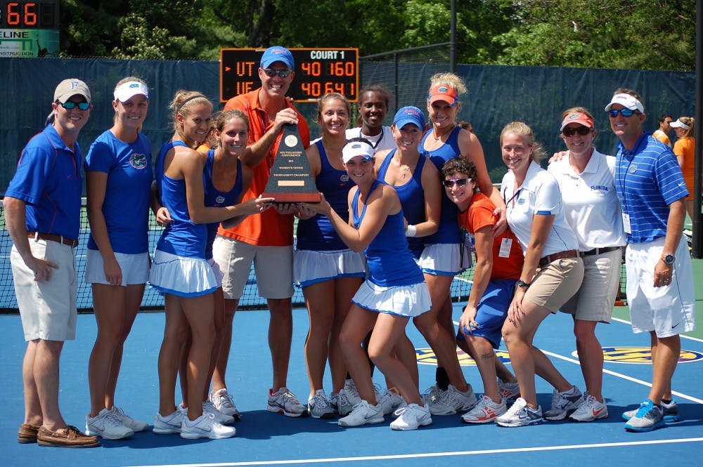 The No. 2 Gators women's tennis team captured the 2011 SEC Championship on Sunday with a 4-0 shutout over tournament host Tennessee.