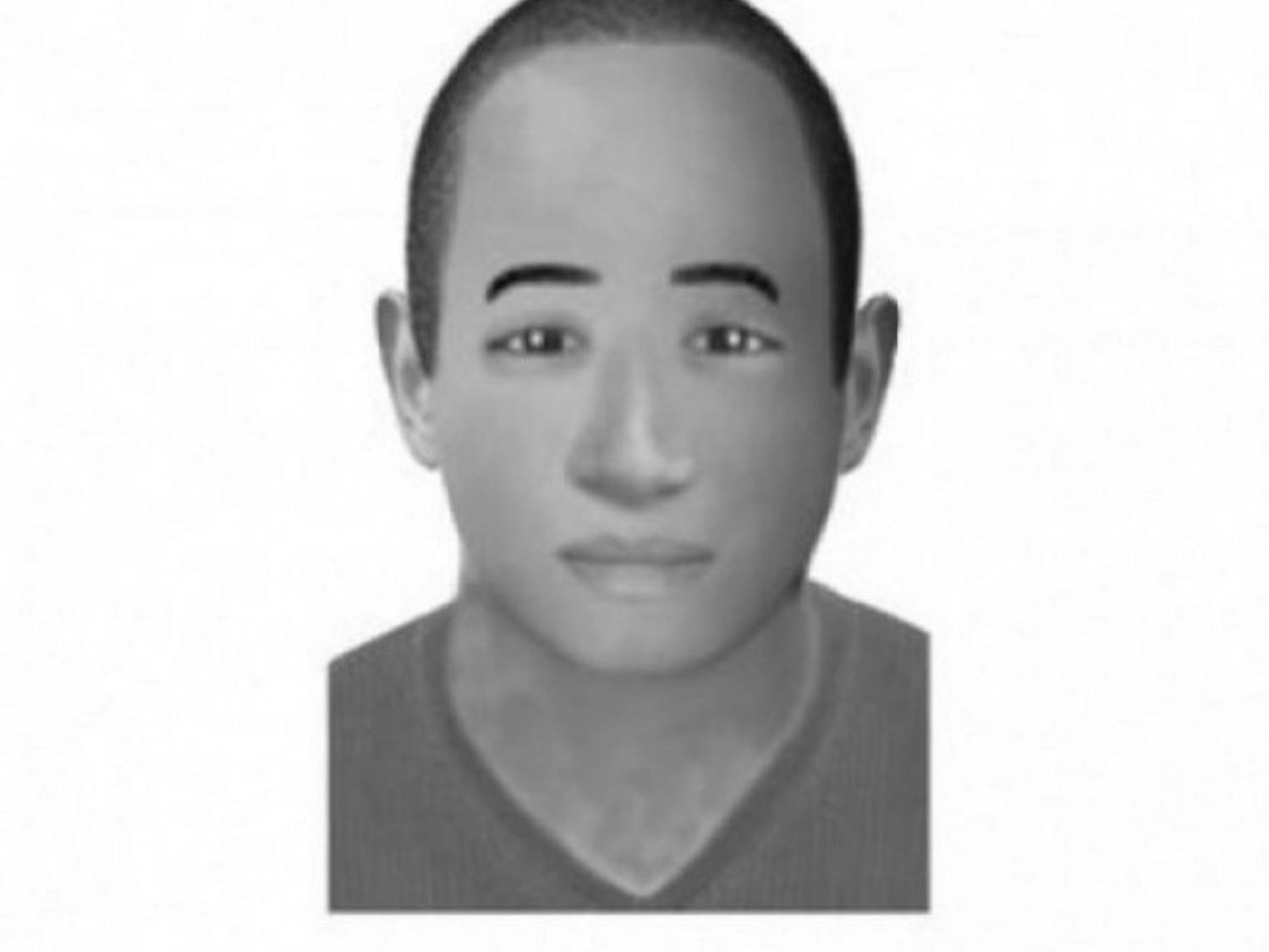 Police provided this composite sketch of the suspect in an attempted sexual assault.