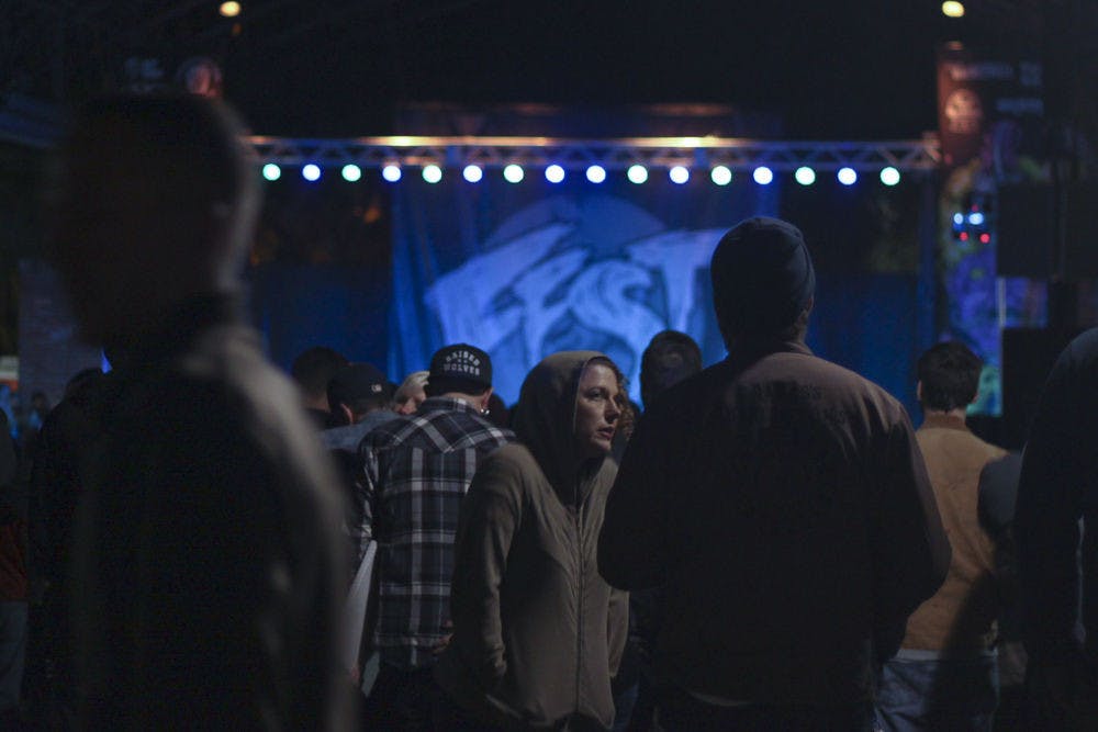 Fans on Bo Diddley Community Plaza spent Saturday and Sunday night shivering once the cold front settled in.&nbsp; &nbsp;