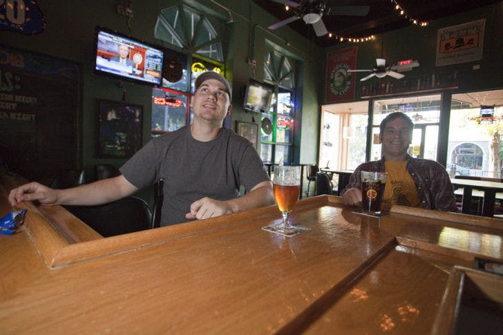 Correction: The original version of this photo mislabeled the establishment as World of Beer. We have since realized it is House of Beer.