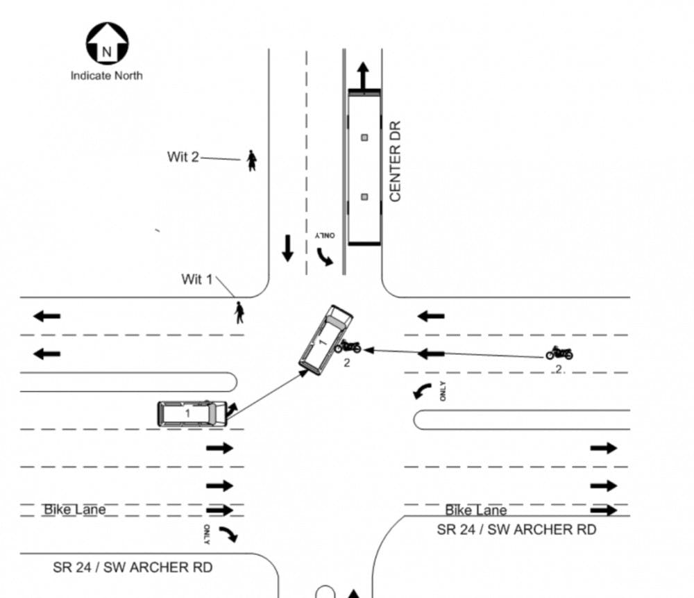 <p><span>On Oct. 4, Amin Taghikhani and Jayson Messieh were involved in a motorcycle accident on the intersection of Archer Road and Center Drive. Both individuals were not wearing helmets at the time of the crash. </span></p>