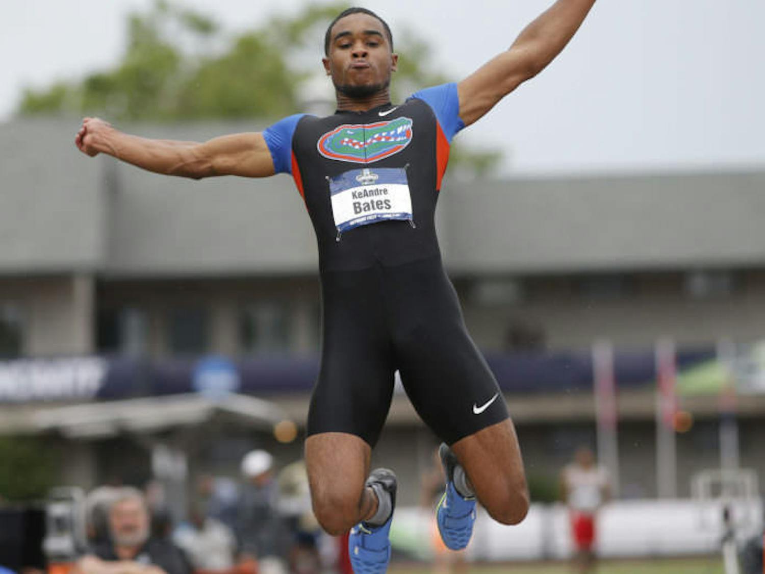Senior KeAndre Bates is the reigning national champion in both the triple jump and the long jump. Bates will defend his title this week at the NCAA Outdoor Championships in Eugene, Oregon, starting Wednesday. 