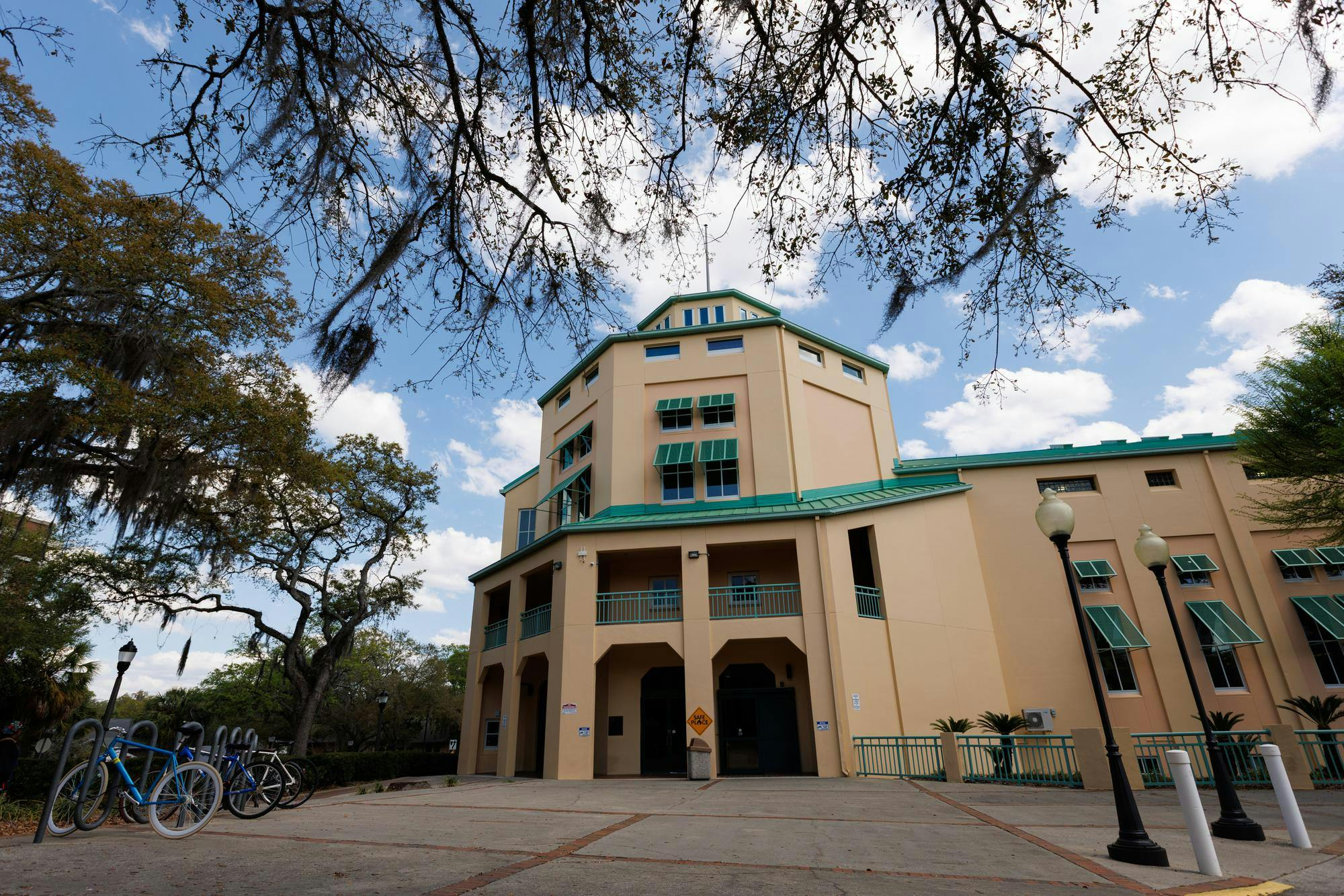 The Alachua County Library District Headquarters is pictured on Wednesday, March 11, 2026, in Gainesville, Fla.