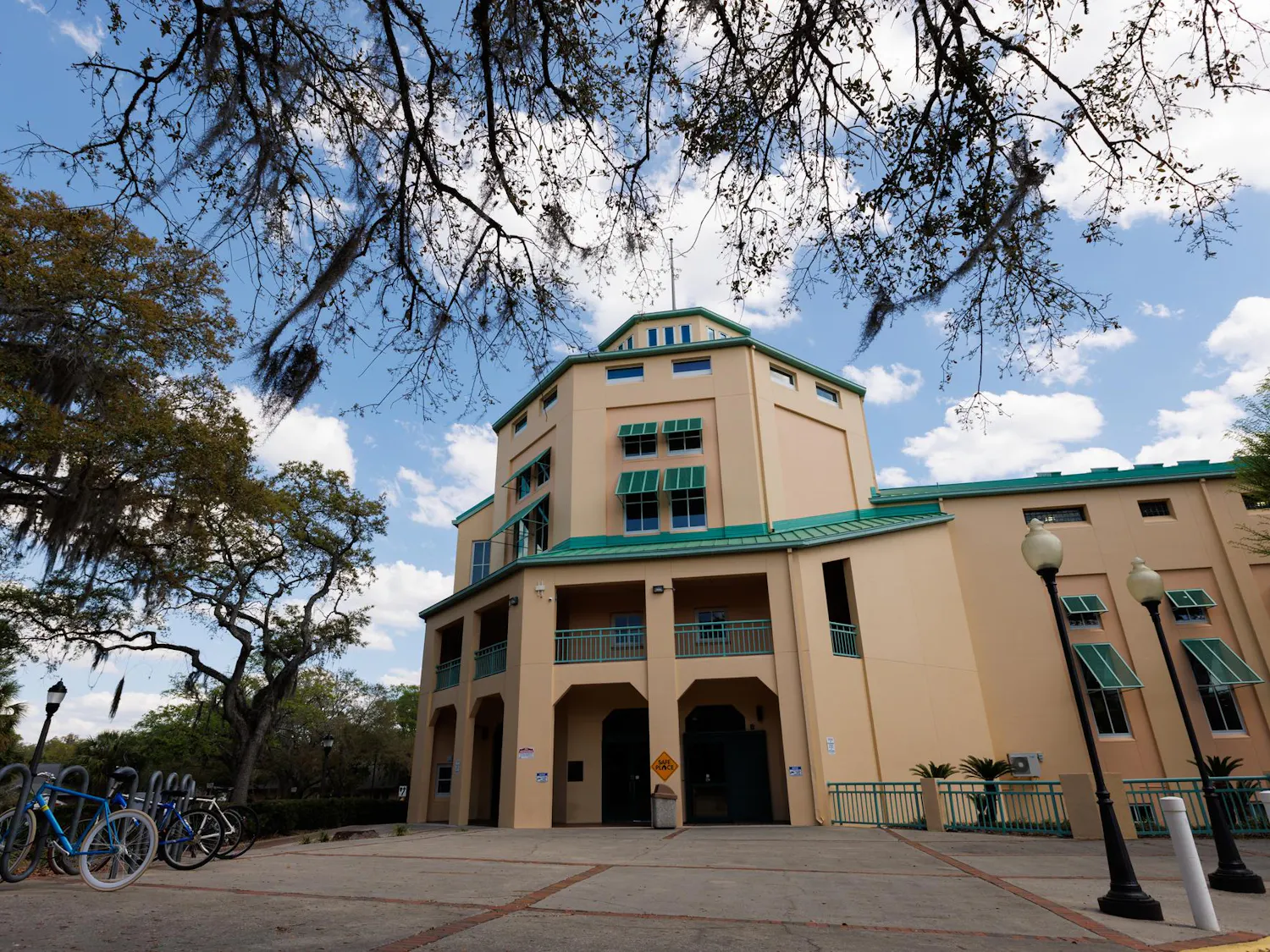 The Alachua County Library District Headquarters is pictured on Wednesday, March 11, 2026, in Gainesville, Fla.