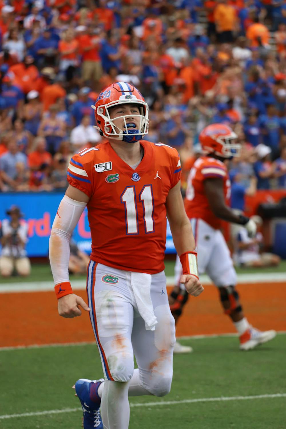 <p><span id="docs-internal-guid-836dcb60-7fff-1c2b-eb52-5978804487b8"><span>UF quarterback Kyle Trask connected with tight end Kyle Pitts for four touchdowns in Florida’s win over Ole Miss on Saturday.</span></span></p>
