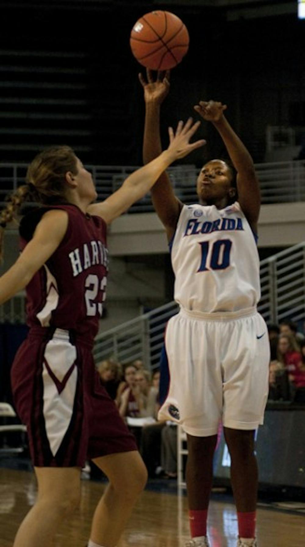 <p>Guard Jaterra Bonds was a spark for Florida last season, averaging nearly 15 points per game as the Gators finished the season on a 6-2 run.</p>