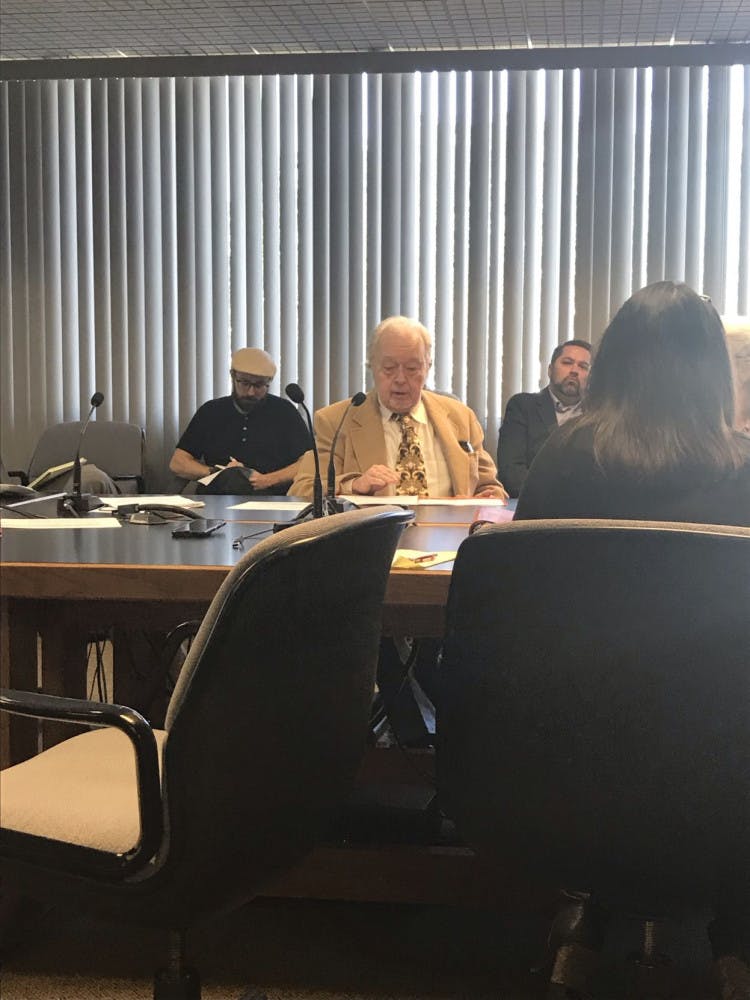 Bruce Blackwell, 77, of Gainesville, spoke in support of the conversion therapy ban. He said after hearing the story of a man who experienced suicidal thoughts after undergoing the therapy, it was up to him to right the wrongs of others.