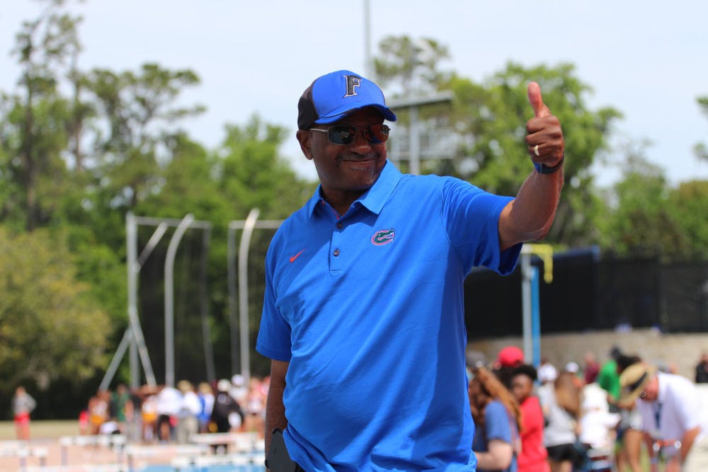 <p><span id="docs-internal-guid-58ab0dc3-f2c6-e257-232b-9e7ac8ee8ff9"><span>Mike Holloway coached the UF men's and women's track teams to respective second-place and fifth-place finishes at the NCAA Outdoor Championships in Eugene, Oregon.</span></span></p>
