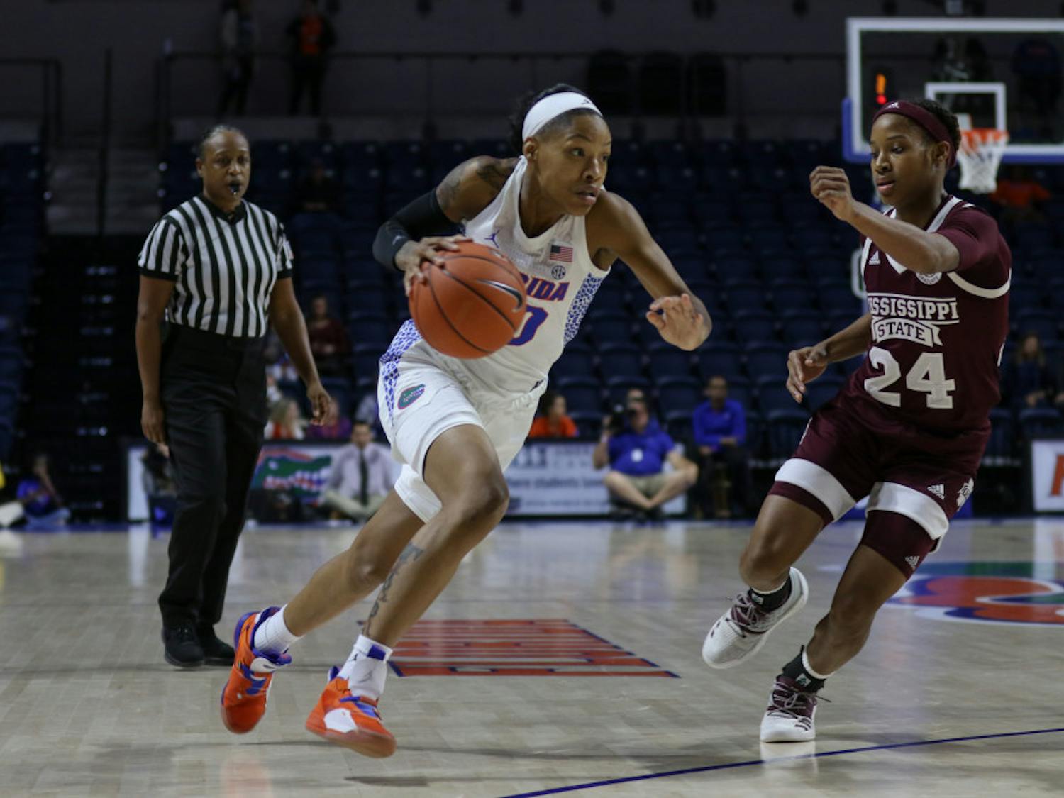 Florida guard Delicia Washington is expected to return for Thursday's game against Tennessee. She took a hit to the head against Mississippi State on Jan. 24 that forced her to sit out a game as she went through concussion protocol.