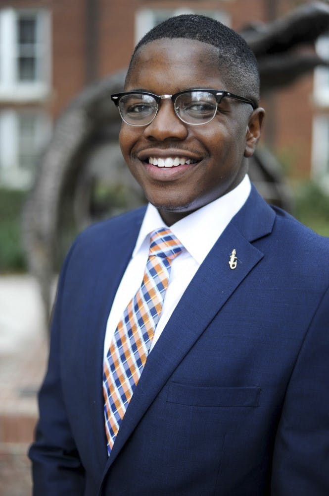 Brendon “BJ” Jonassaint is a 21-year-old UF health science junior running for Student Body vice president with Impact Party.Jonassaint is currently a Cabinet liaison for UF Student Senate. He was also a member of the Florida Cicerones, a Preview staffer, a Preview coordinator and a J. Wayne Reitz Scholar. He is also a member of the Black Student Union.Jonassaint said he especially hopes to improve student life.“I think I should be elected because of my passion for the university and my passion for helping students move forward, helping students out in general,” he said.