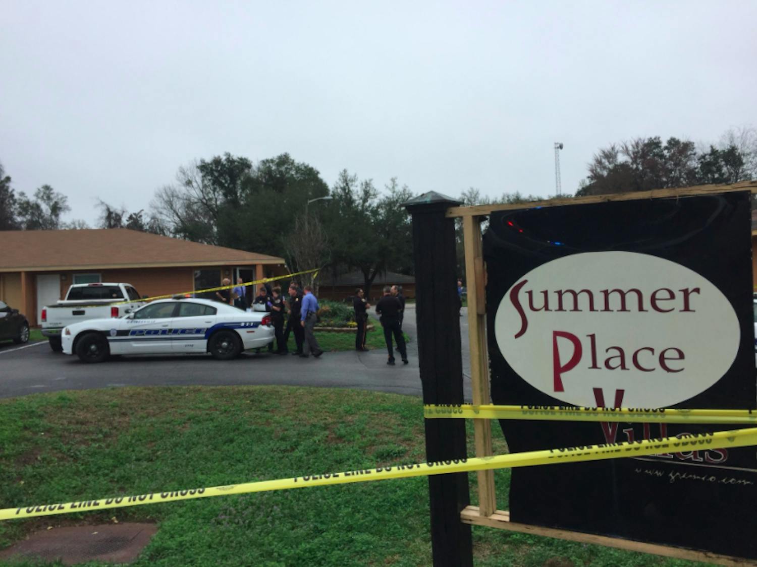 Summer place Apartments, located at 3361 SW 41 Place. Two people are dead after an apparent shooting.&nbsp;