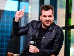 Australian comedian Jim Jefferies participates in the BUILD Speaker Series to discuss the television series, "The Jim Jefferies Show", at AOL Studios on Thursday, March 22, 2018, in New York.&nbsp;