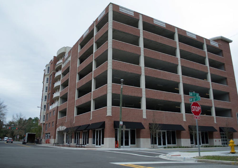 <p class="p1">Students and residents can now park in a new garage on Northwest First Avenue and Northwest 18th Street. The garage is an extension of the Roberts’ Stadium Club. Parking starts at $3 for one hour.</p>