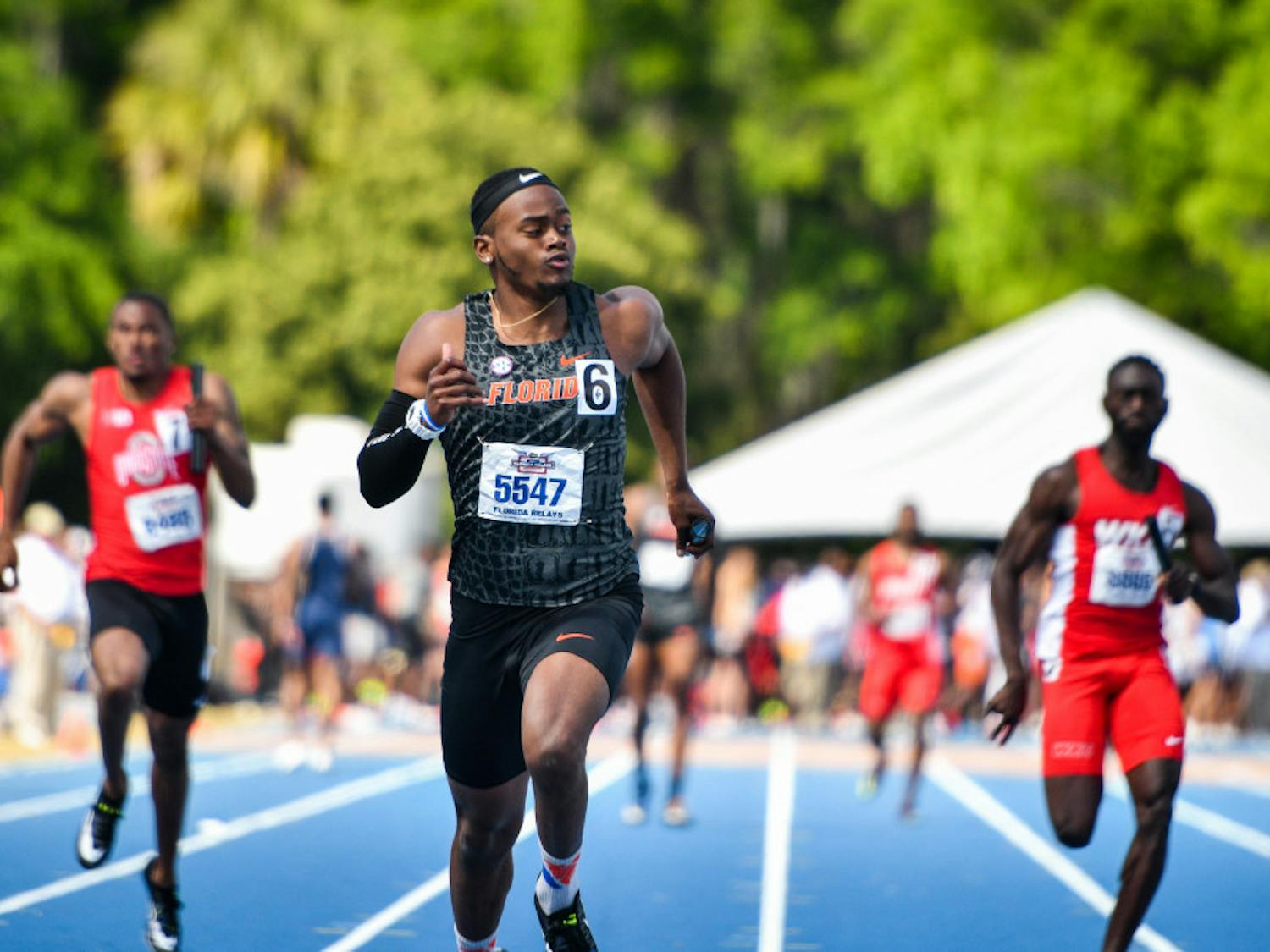 Grant Holloway, a former UF track star, was expected to compete in the Summer Olympics in Tokyo.