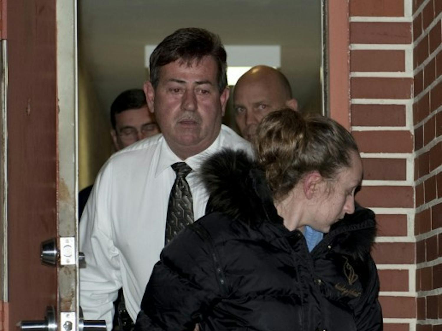 Maranda J. Martin, 22, walks out of the GPD Criminal Investigations Bureau at 211 NE First Street after her arrest on a charge of attempted murder and home invasion robbery with a firearm. Martin turned herself in to Gainesville Police with her mother at about 10 a.m. Tuesday.