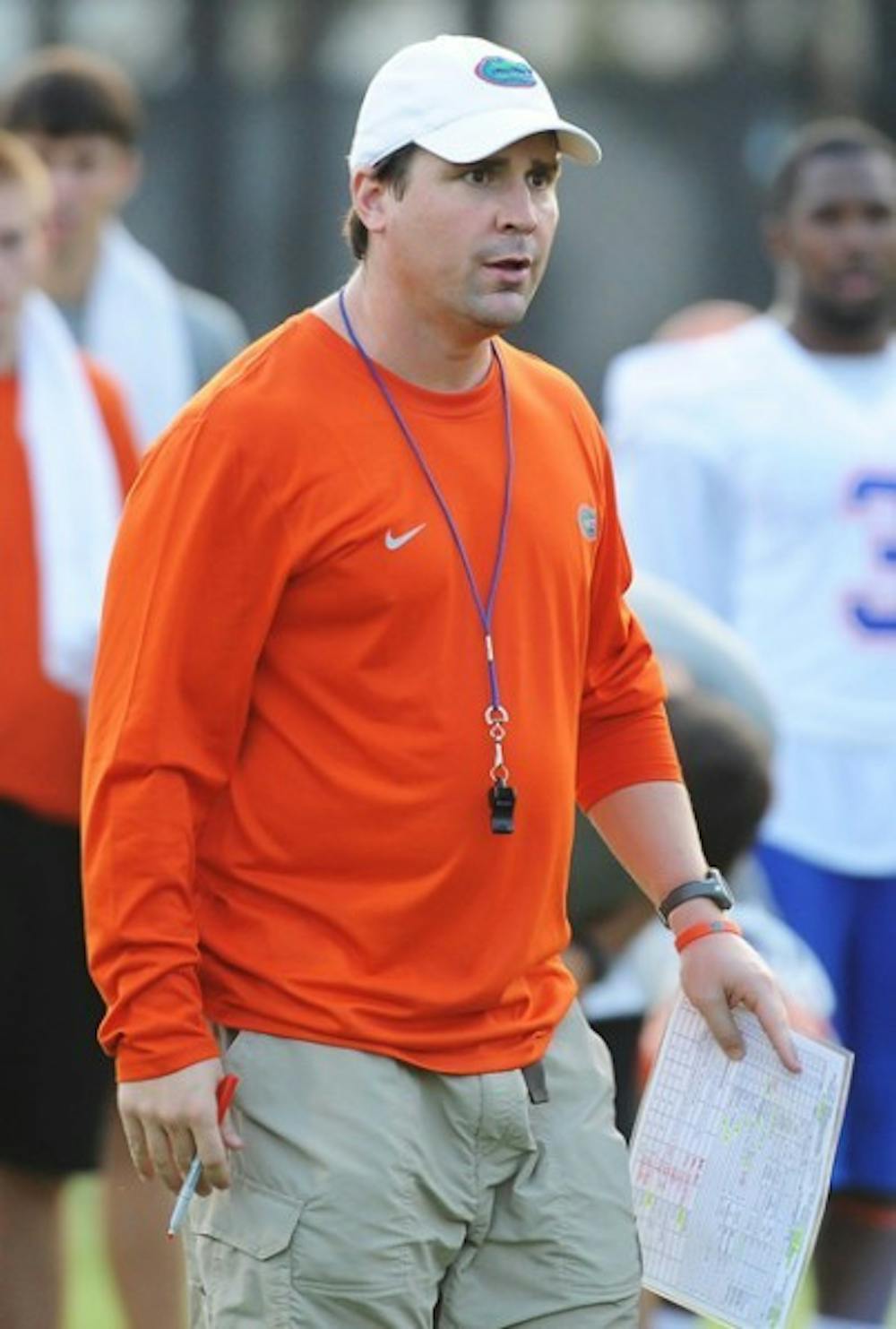 <p>Florida coach Will Muschamp said several starters may lose their jobs after he cut Wednesday’s scrimmage short because players were not focused.</p>