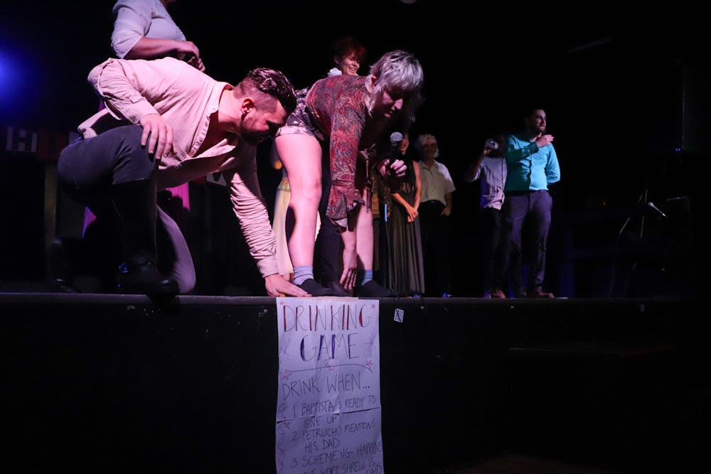 <p>The Bar-Crossed Drunkards debuted their performance of “Taming of the Shrew” at High Dive Sept. 27, 2023, in Gainesville, Fla.</p>