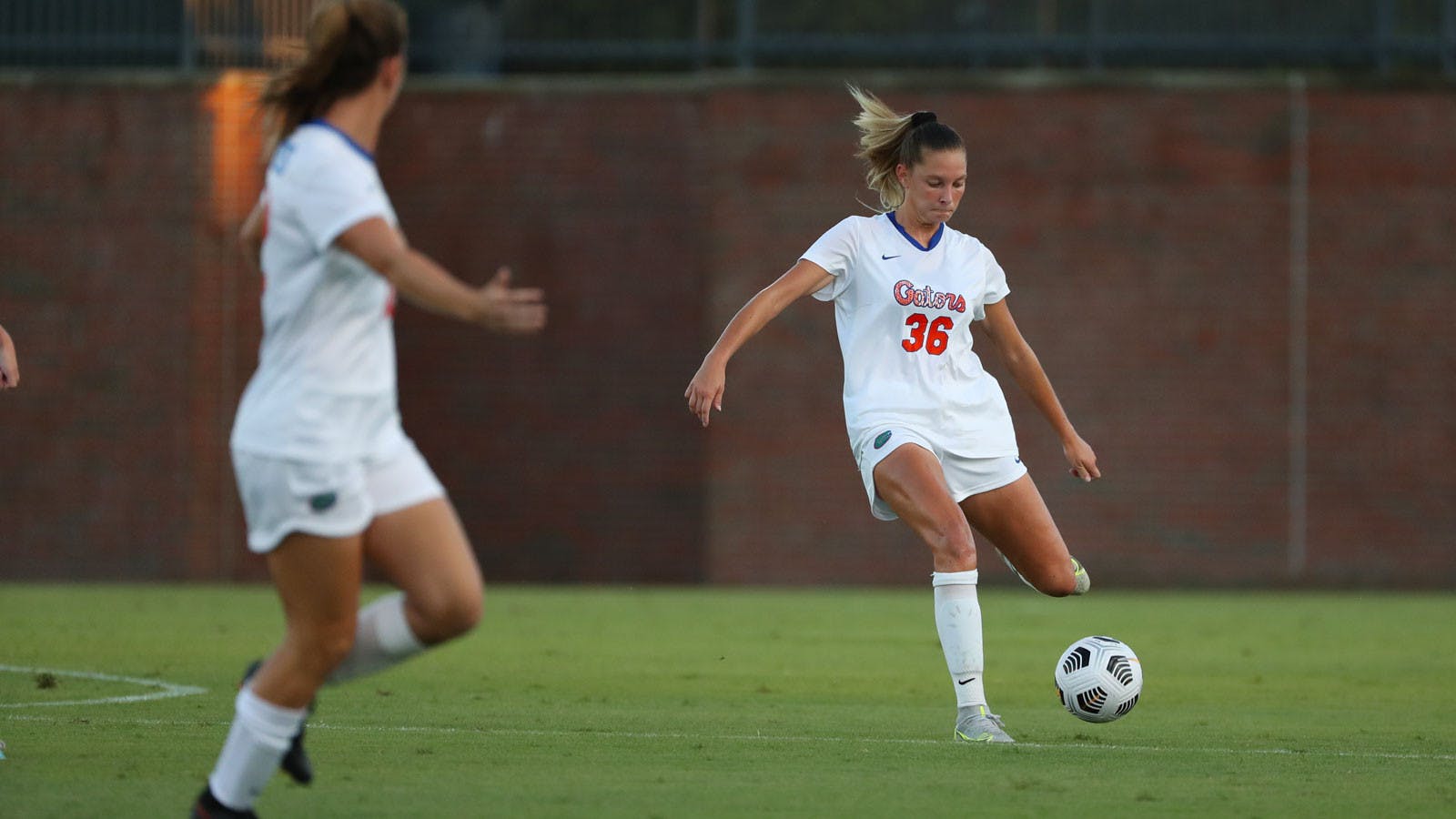 Florida senior Taylor Baksay competes during a Sept. 23 game against Vanderbilt.