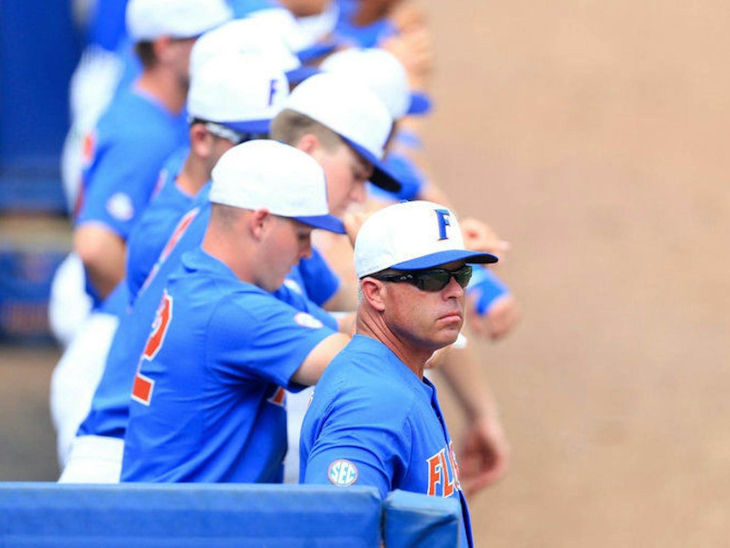 Coach Kevin O'Sullivan and the Gators dropped their first home game since March 23 in an 8-4 loss against Jacksonville Tuesday night. “We’ve gotta clean up some mistakes,” O'Sullivan said. 