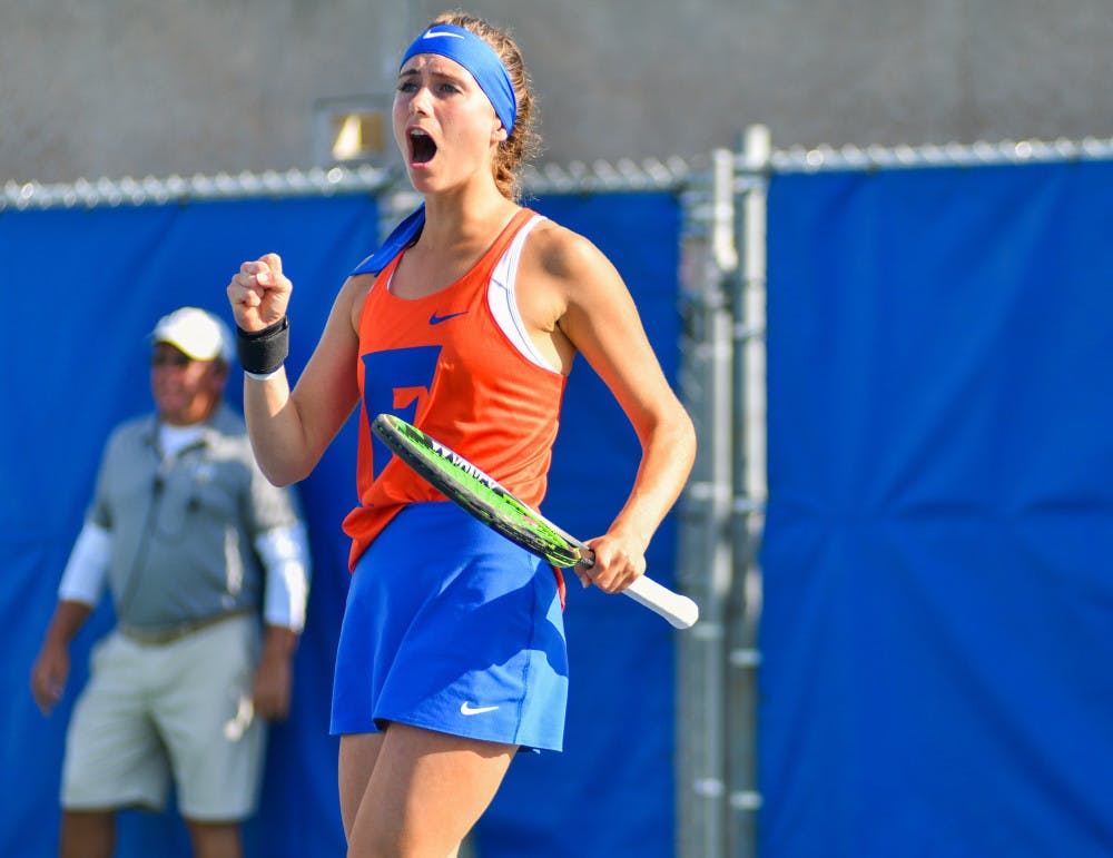 <p dir="ltr"><span>Florida sophomore Ida Jarlskog holds an 11-3 record on Court 1 this season. She will likely face Michigan’s Kate Fahey on Thursday.</span></p><p><span> </span></p>