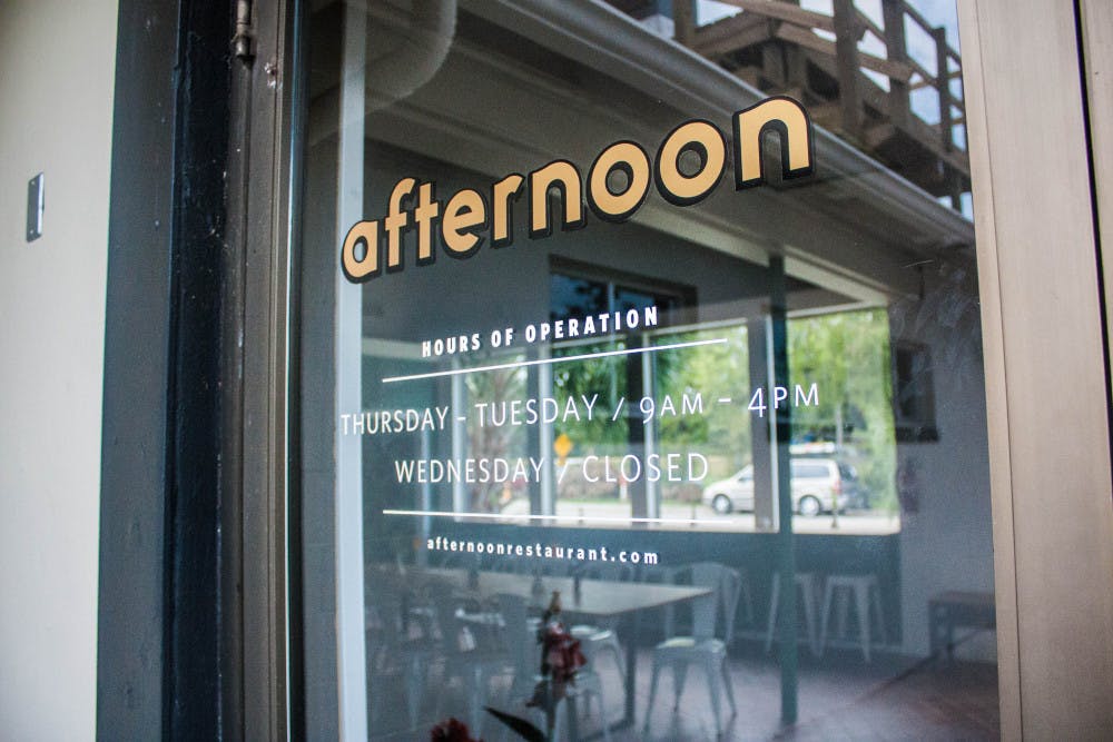 Afternoon, a new Gainesville restaurant, will be opening Saturday. The new restaurant is located at 231 NW 10th Ave.