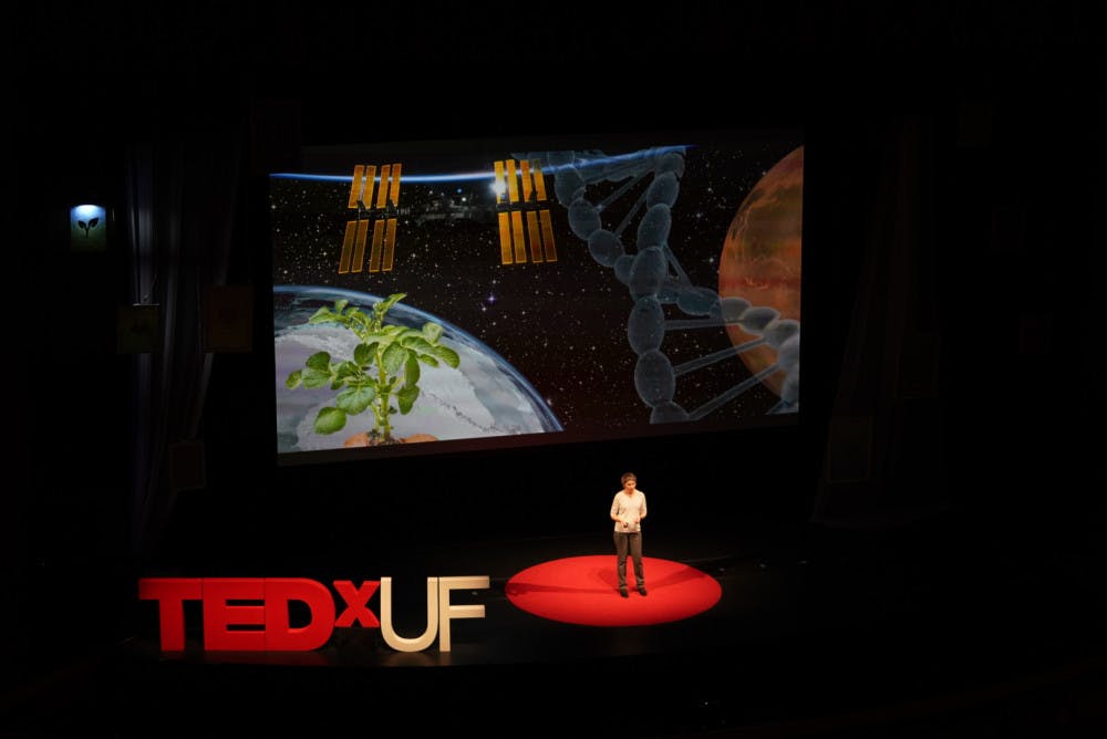 Anna-Lisa Paul, a UF horticultural sciences research professor, discussed how to be a better martian gardener with plants on Mars at TEDxUF. “Plants truly enable us to colonize places we’ve never been before,” she said. 