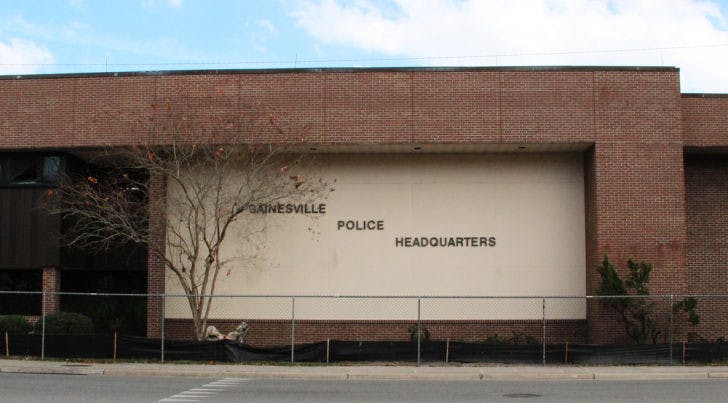 Gainesville Police Department Headquarters, 721 NW Sixth St., is scheduled to be demolished at 8:30 a.m. The demolition is the first step in the reconstruction process, which will take about one year to complete, said GPD spokesman Officer Ben Tobias.