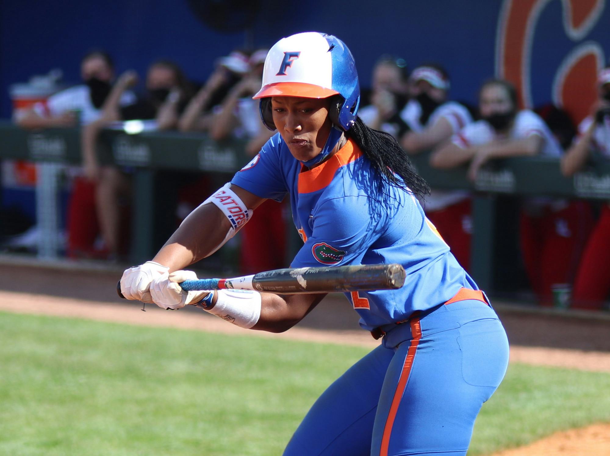 Florida clinched a 4-2 victory on Sunday afternoon at Katie Seashole Pressly Stadium. Photo from UF-Louisville game Feb. 27.