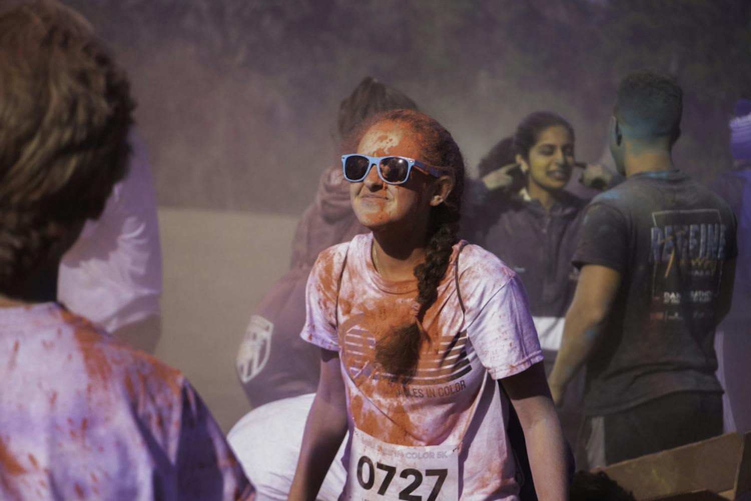 Dance Marathon hosted its first annual Miracles in Color 5K run at Flavet Field on Sunday, February 9. The run included two waves: the first for runners wanting to complete the race and the second for runners wanting to go at their own pace. The proceeds from the event will be donated to UF Health Shands Children's Hospital. The registration fee included a DJ, food and a T-shirt. 
 