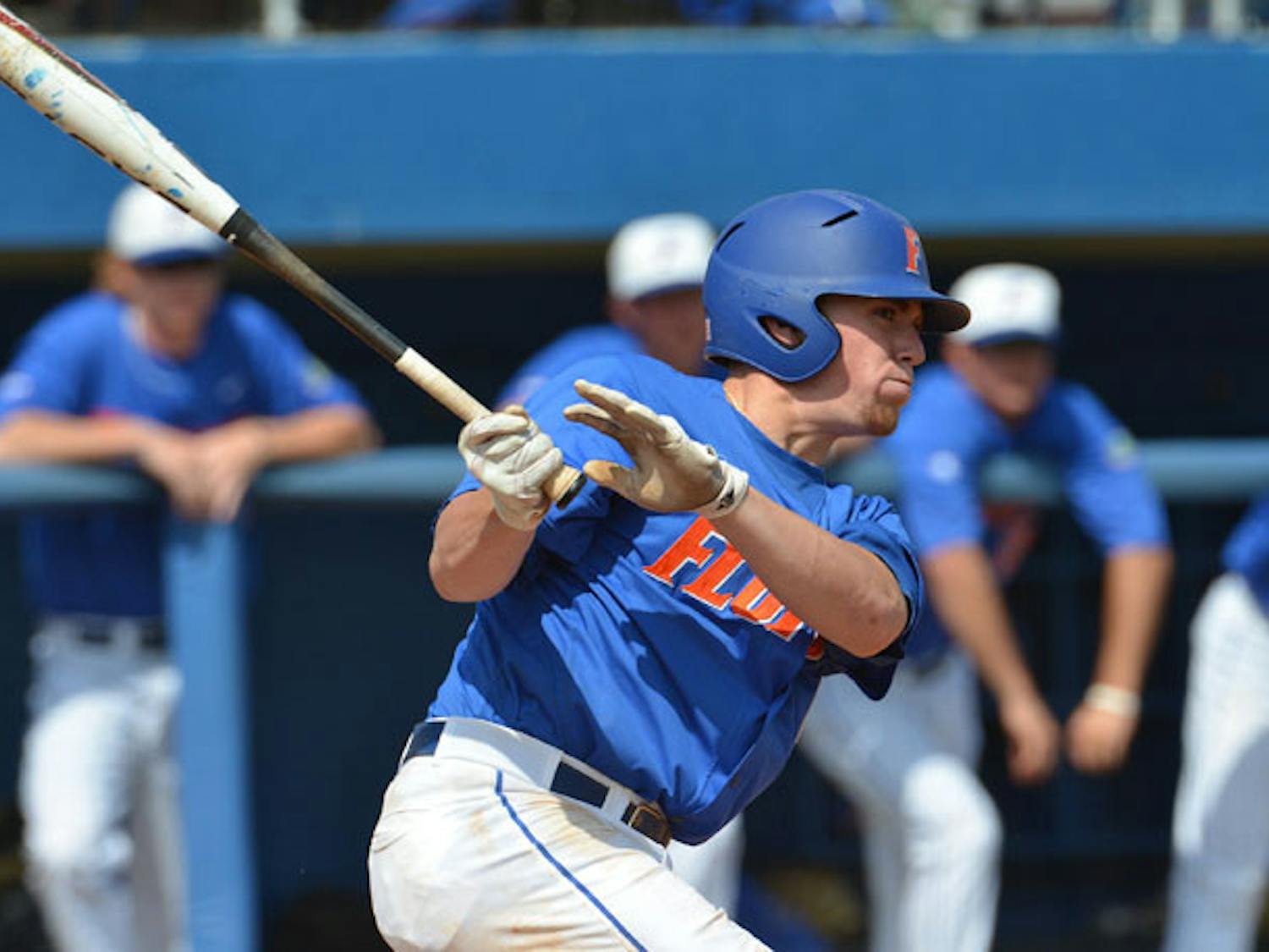 Junior shortstop Nolan Fontana drove in the game-winning runs with a two-out triple in the ninth inning of Saturday’s rubber match between No. 1 Florida and No. 8 South Carolina.