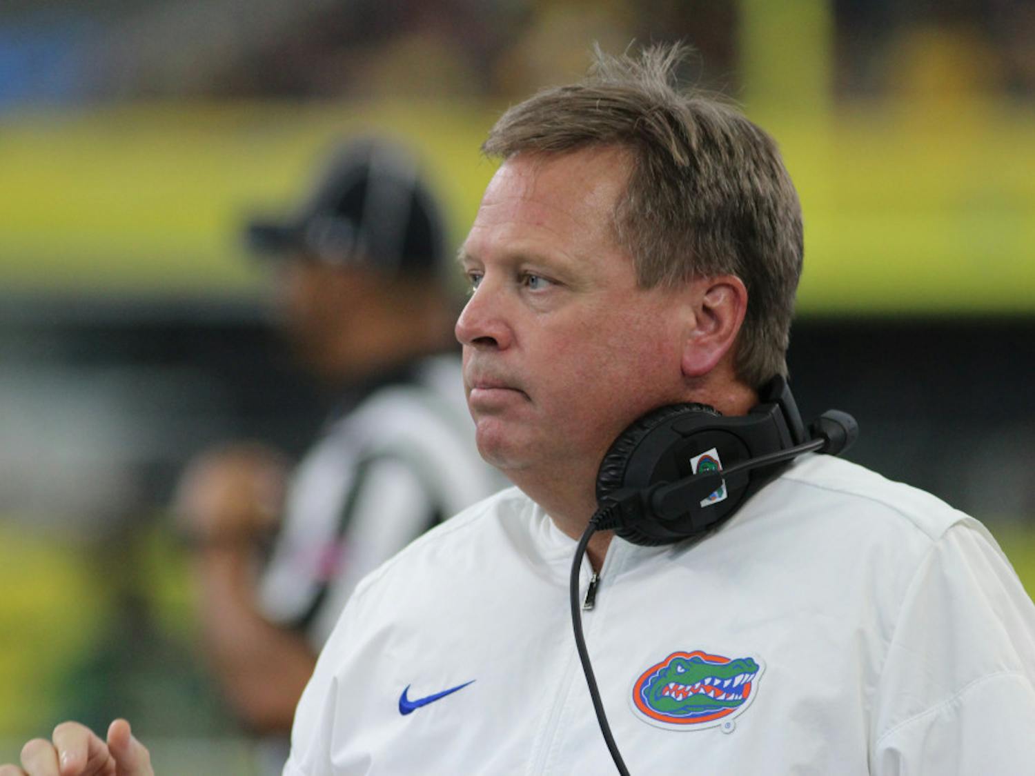 UF coach Jim McElwain said Wednesday that Florida coaches are receiving death threats because of the team's performance. “In this business, we're the ones they take the shots at and that's the way it is,” McElwain said.