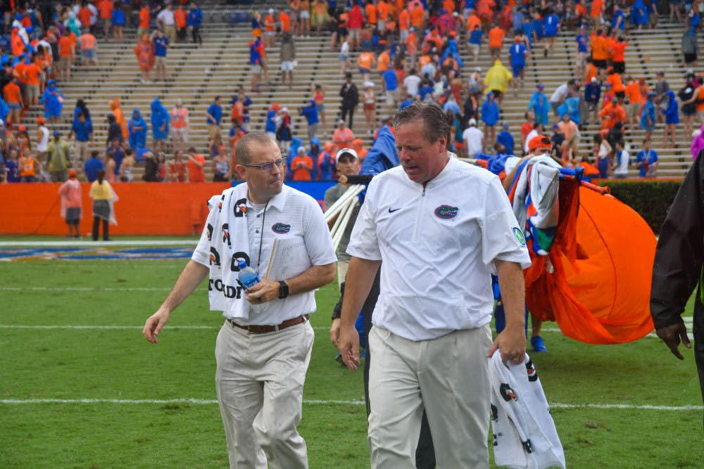 UF coach Jim McElwain and his staff don't appear to be tuned in to their players' social media accounts.