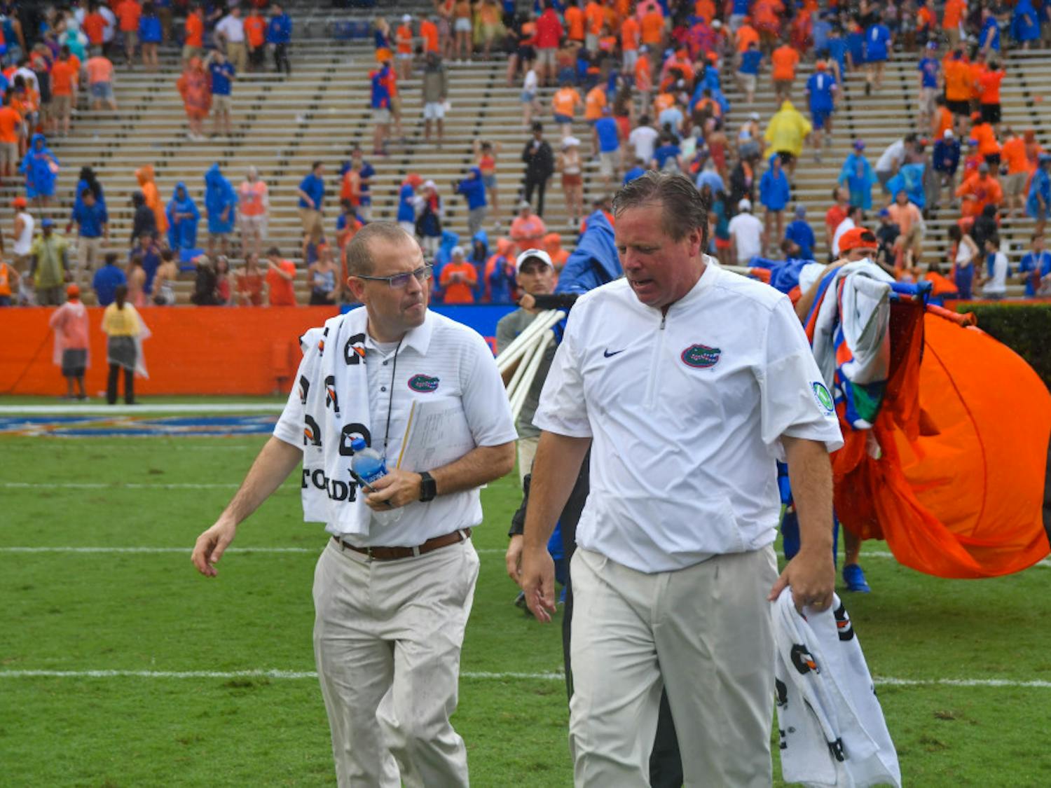 UF coach Jim McElwain and his staff don't appear to be tuned in to their players' social media accounts.