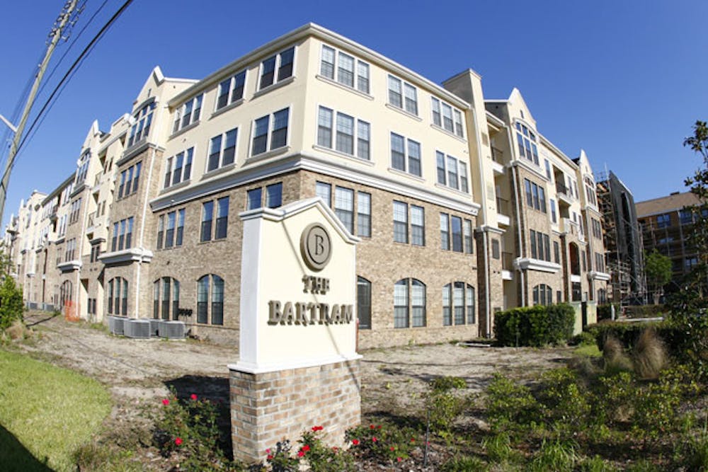 <p>The Bartram apartments, located at 2337 SW Archer Road, will reopen in the fall after being closed for a year for repairs.</p>