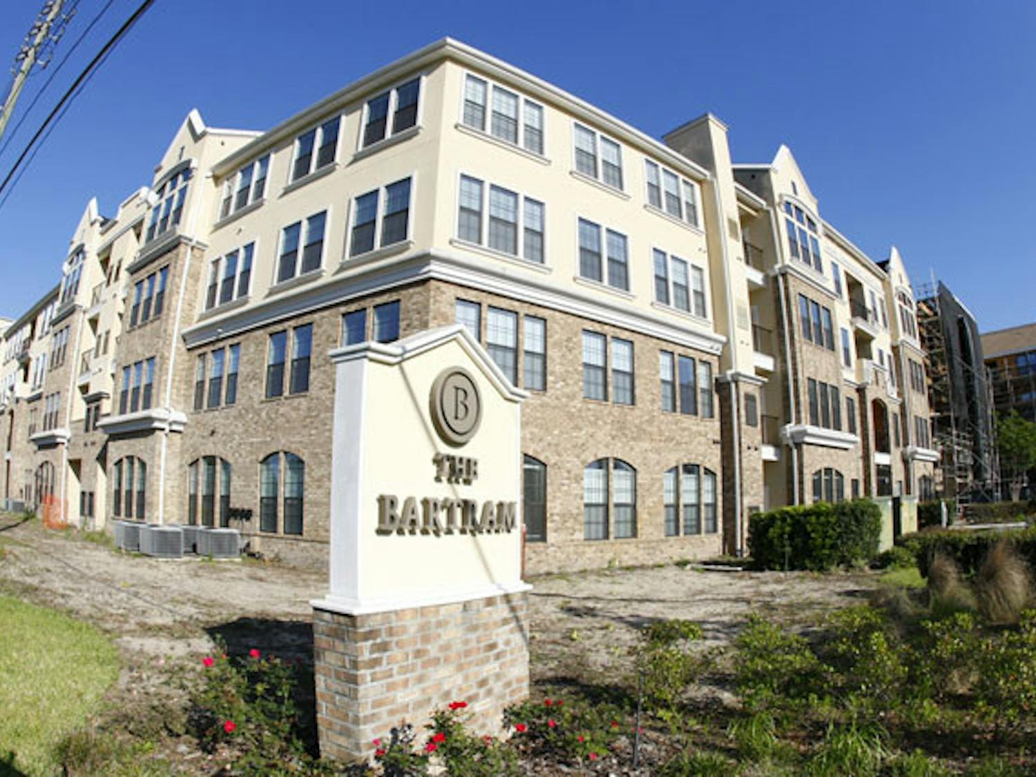 The Bartram apartments, located at 2337 SW Archer Road, will reopen in the fall after being closed for a year for repairs.