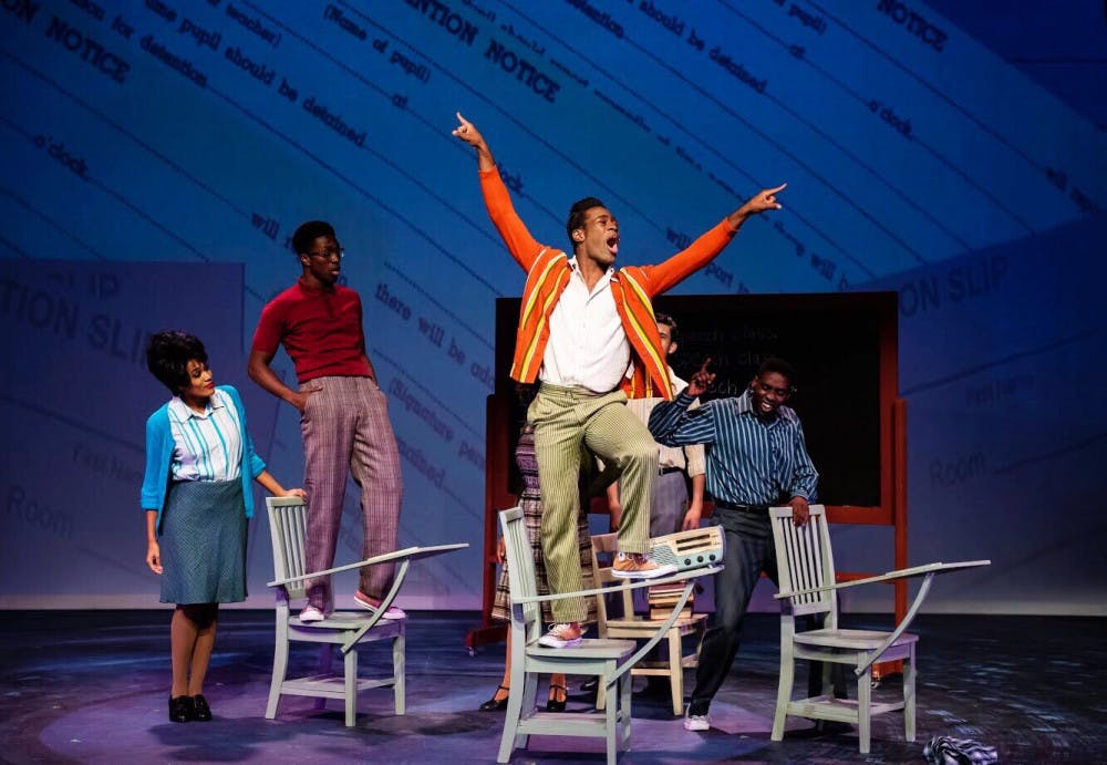 Wildlin Pierrevil portraying Seaweed in the Fall production of “Hairspray." Photo by Suzanna Mars