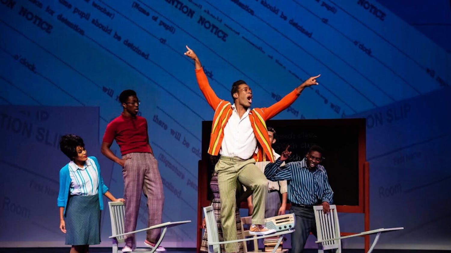 Wildlin Pierrevil portraying Seaweed in the Fall production of “Hairspray." Photo by Suzanna Mars