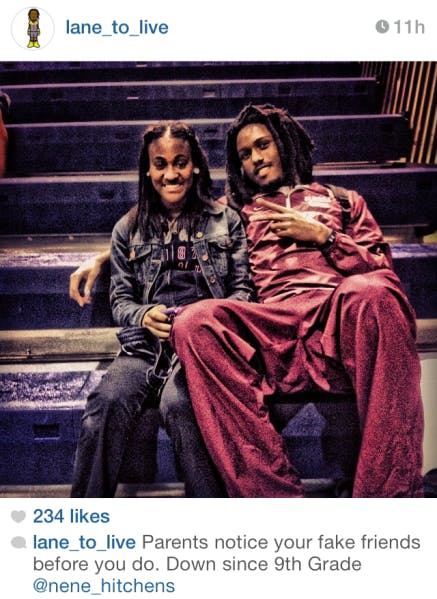 Florida wide receiver commit Ermon Lane posted a photo on his Instagram account Wednesday afternoon of him wearing Florida State attire.