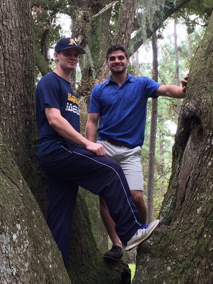 Wesley Spano (left), 19, poses for a photo with his brother Alec Spano, 20. Wesley Spano died Jan. 13.