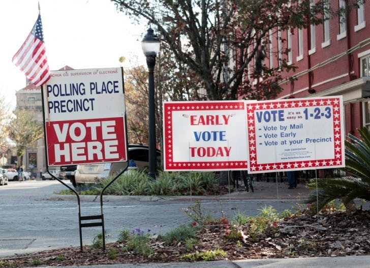UF College Democrats is offering voters free rides to polling locations, including the Supervisor of Elections County Administration building at 12 SE First St., for the Gainesville city elections on Jan. 31.