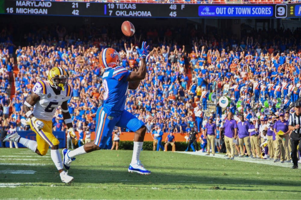Wide receiver Josh Hammond didn't record a catch in last year's 42-7 loss to Georgia. "The past is the past," he said. "We have to let go of it.