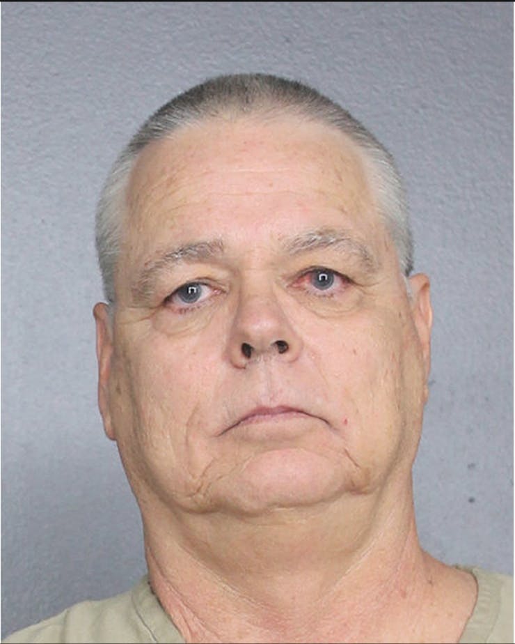 This undated photo provided by the Broward County, Fla., Sheriff's Office shows Scot Peterson, a former Florida deputy who stood outside instead of confronting the gunman during last year's Parkland school massacre was arrested Tuesday, June 4, 2019, on 11 criminal charges related to his inaction.