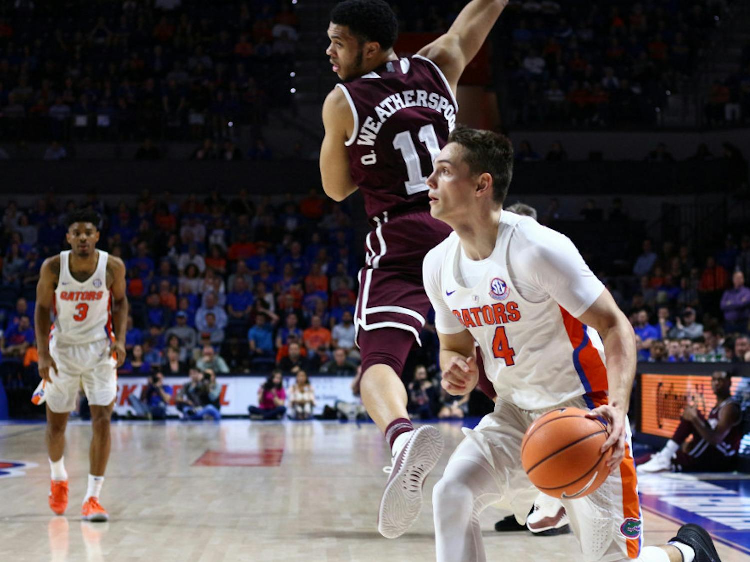 Guard Egor Koulechov scored just seven points while shooting 20 percent from the field Wednesday night against Tennessee.