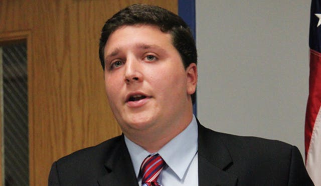 Student Body Treasurer T.J. Villamil urged student senators at Tuesday night's meeting to support the movement to renovate and expand the Reitz Union building. The UF Board of Trustees will decide whether to approve the proposal in December.