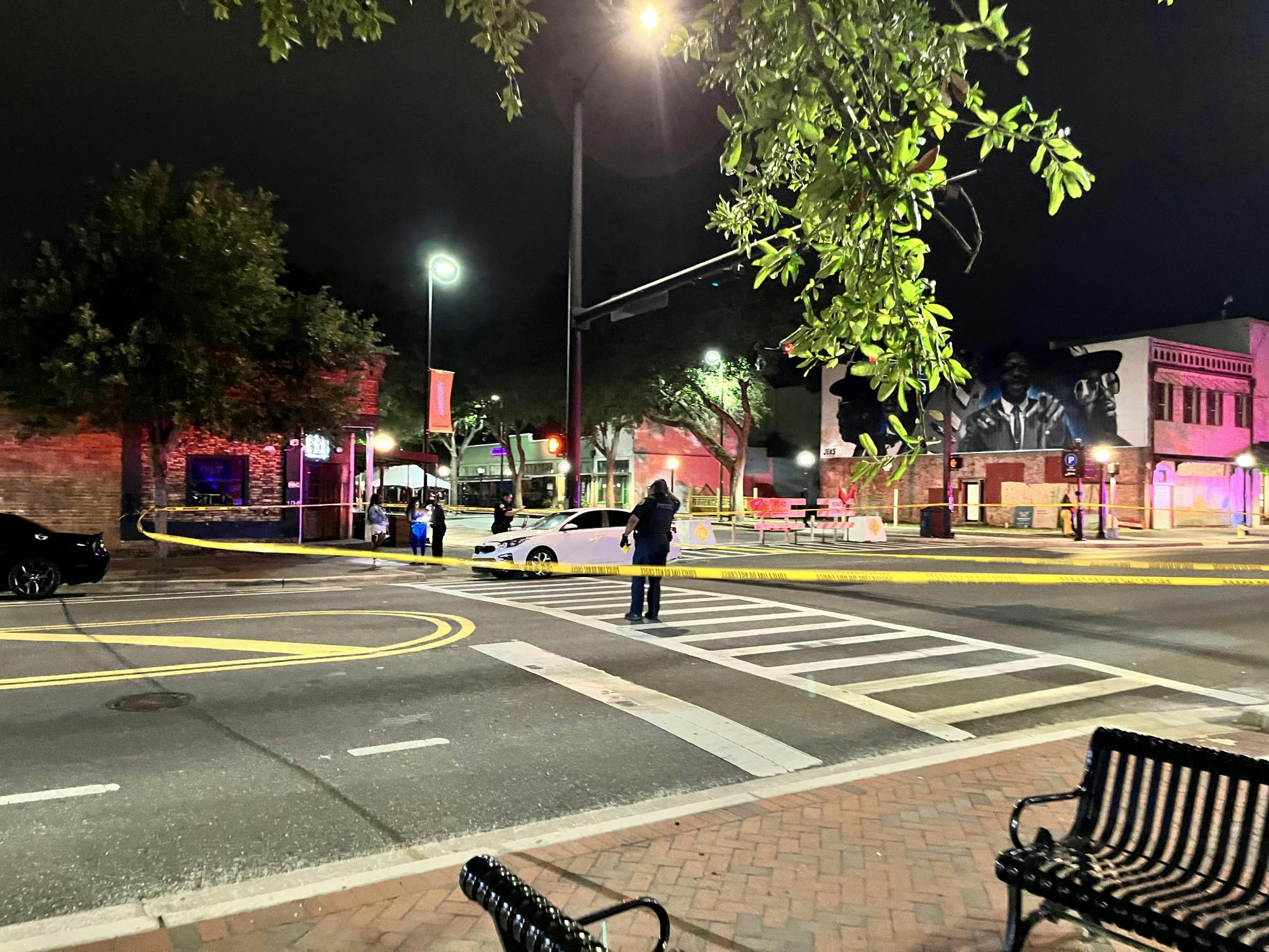 Downtown Gainesville shut down after 2 latenight shootings The
