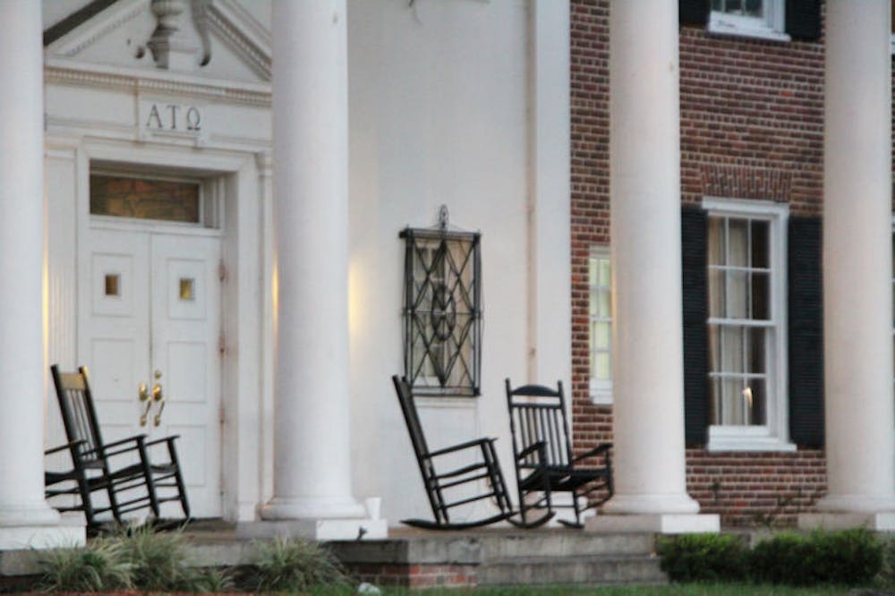 <p>UF’s chapter of Alpha Tau Omega received a letter from UF President Bernie Machen about an incident in front of the fraternity house.</p>