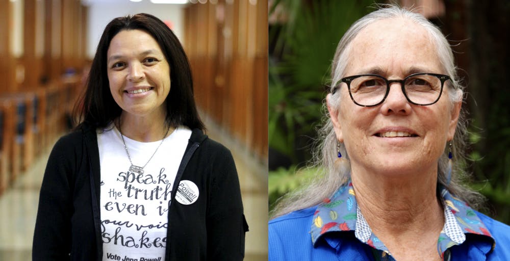 Left: Jenn Powell Right: Helen Warren