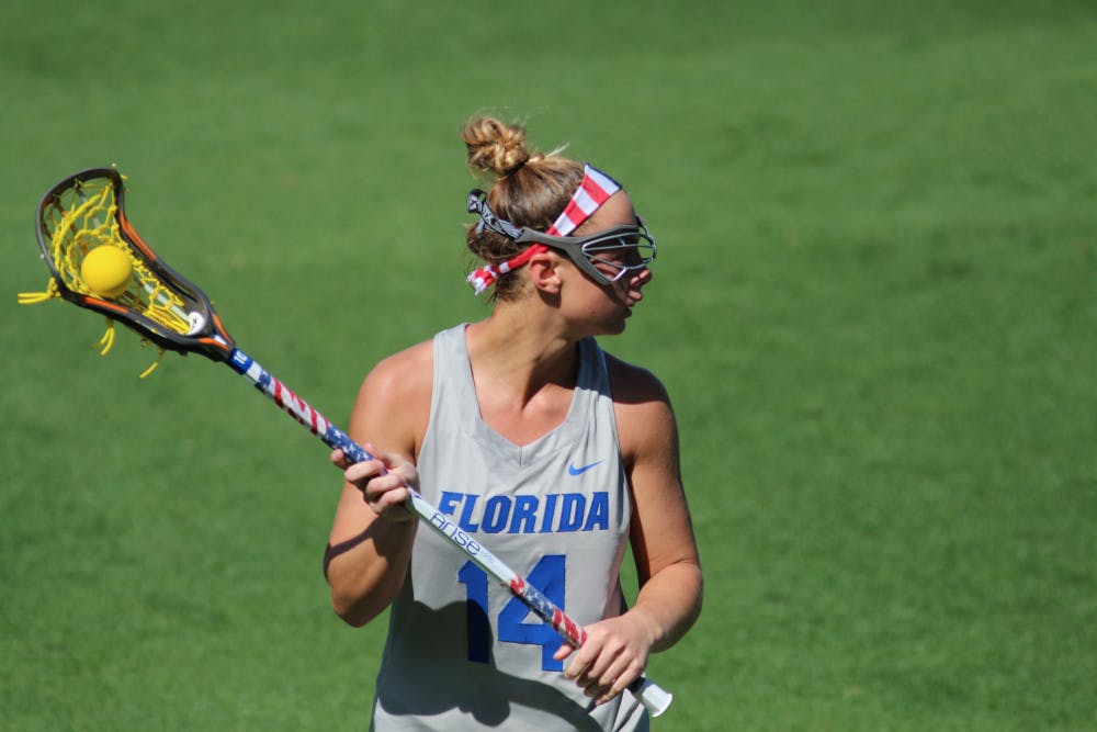 Attacker Lindsey Ronbeck missed her second consecutive game with an injury Wednesday against Towson. 